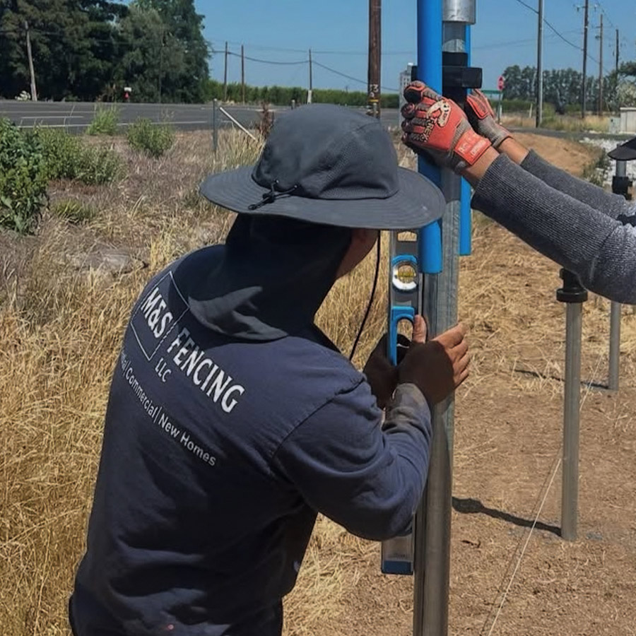 A fence company you can trust - M&S Fencing