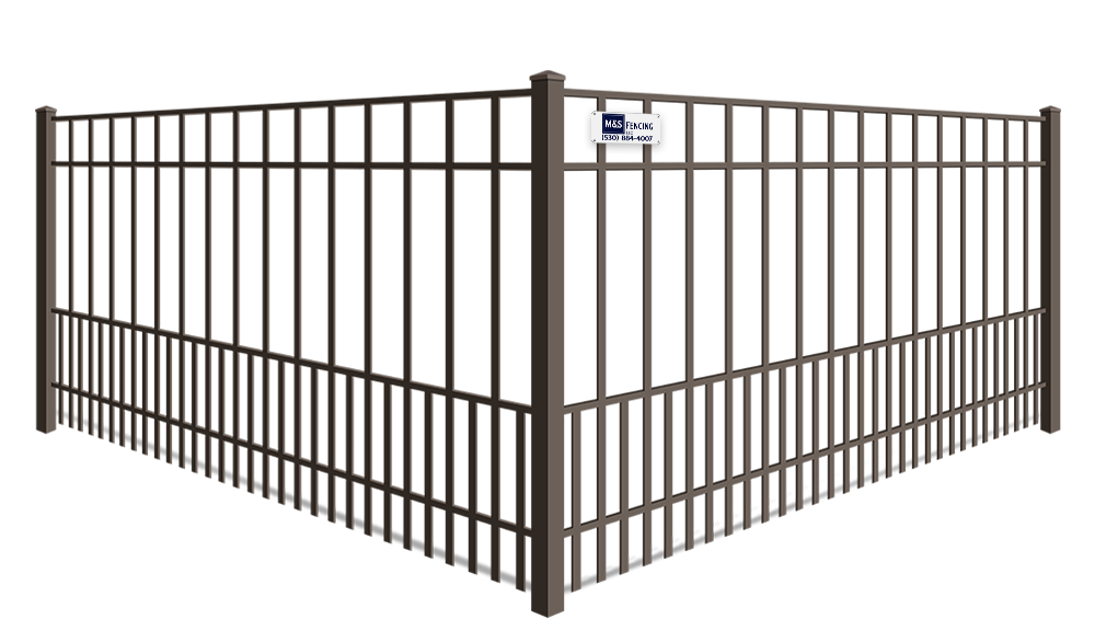 Puppy Picket aluminum fence company in Yuba City