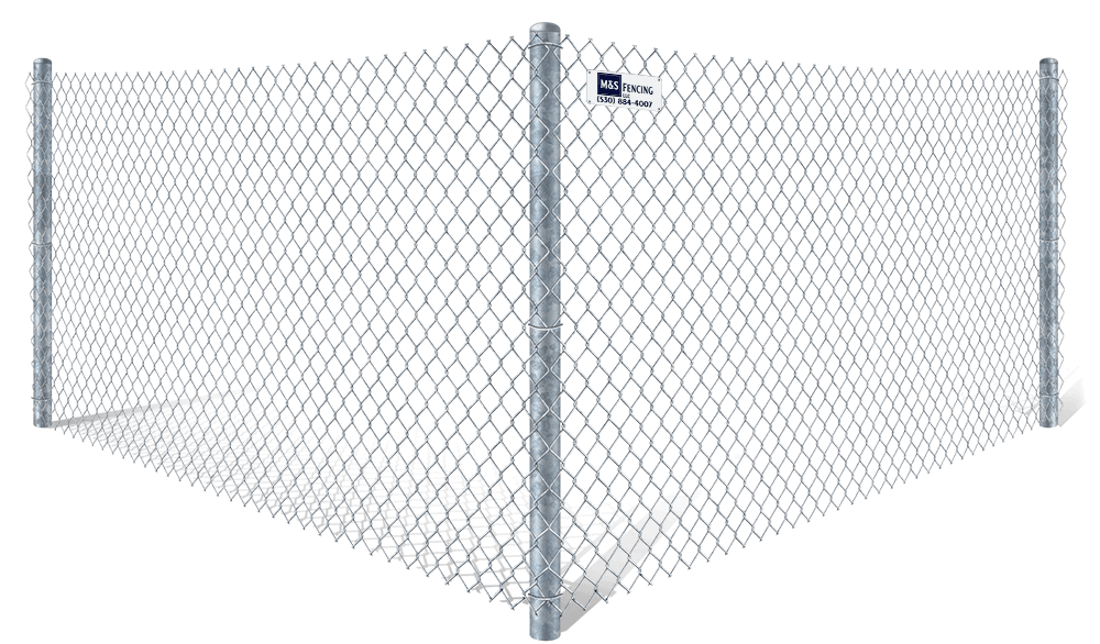 Temporary Driven Chain Link fence contractor in Yuba City