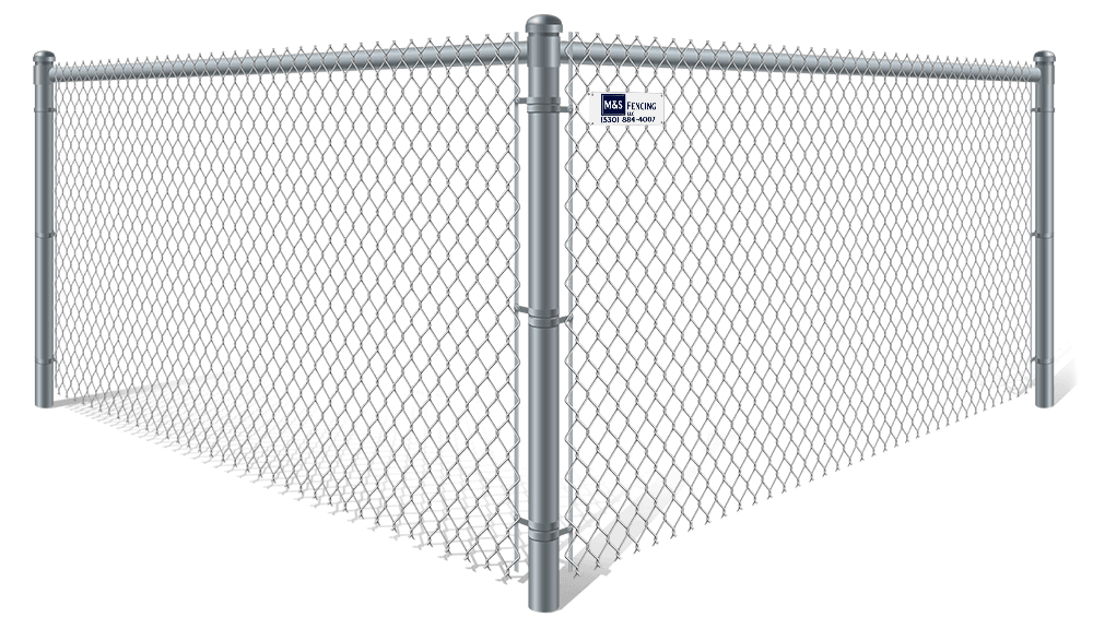 Galvanized Chain Link fence contractor in Yuba City