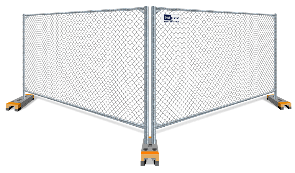 Temporary Panels Chain Link fence contractor in Yuba City