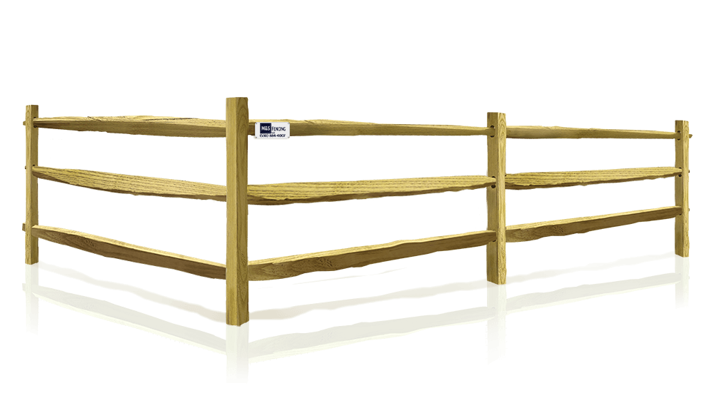 Yuba City Split Rail fence in the Yuba City area.