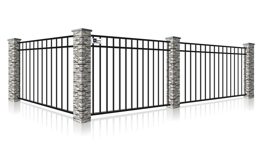 Install fence columns in Yuba City