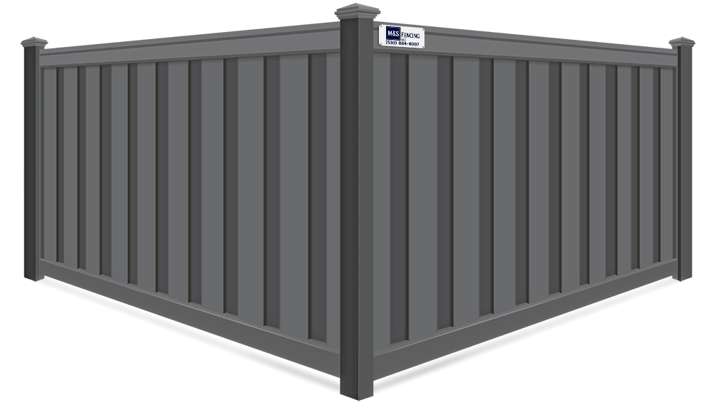 Winchester Privacy Trex fence company in Yuba City