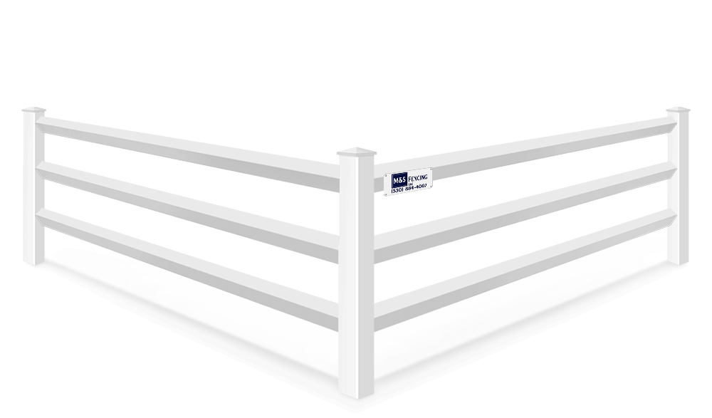 Diamond Rail vinyl fence contractor in Yuba City