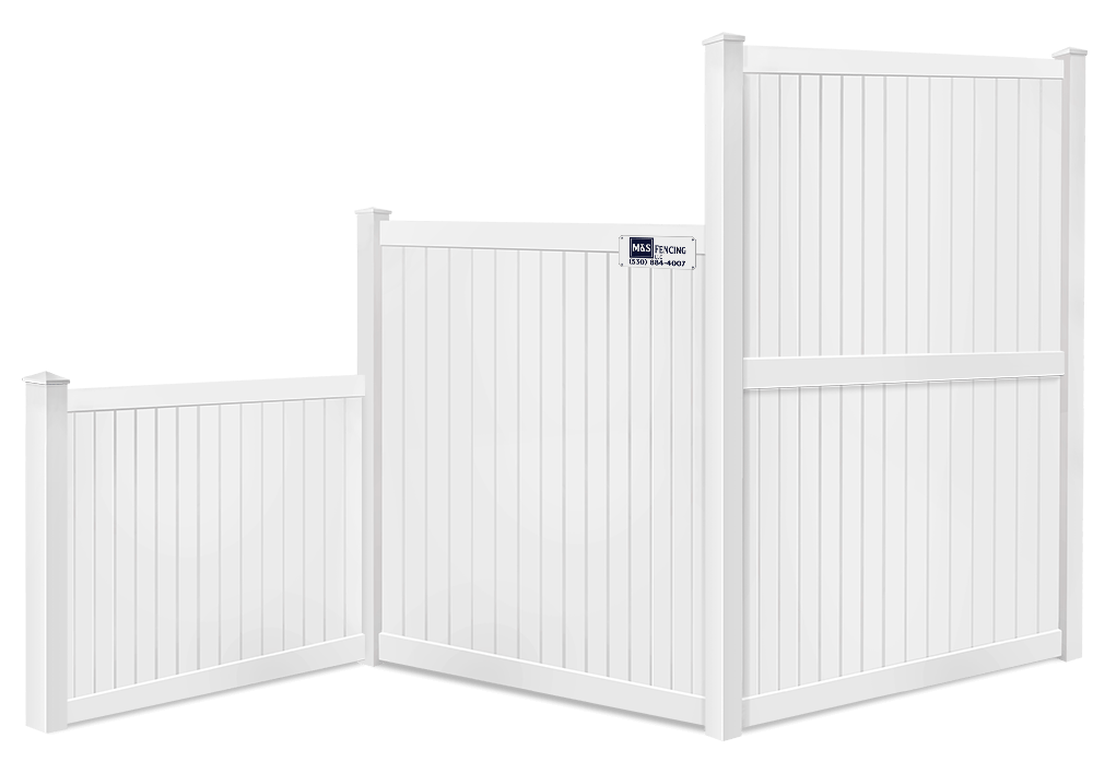 Vinyl fence height options Yuba City