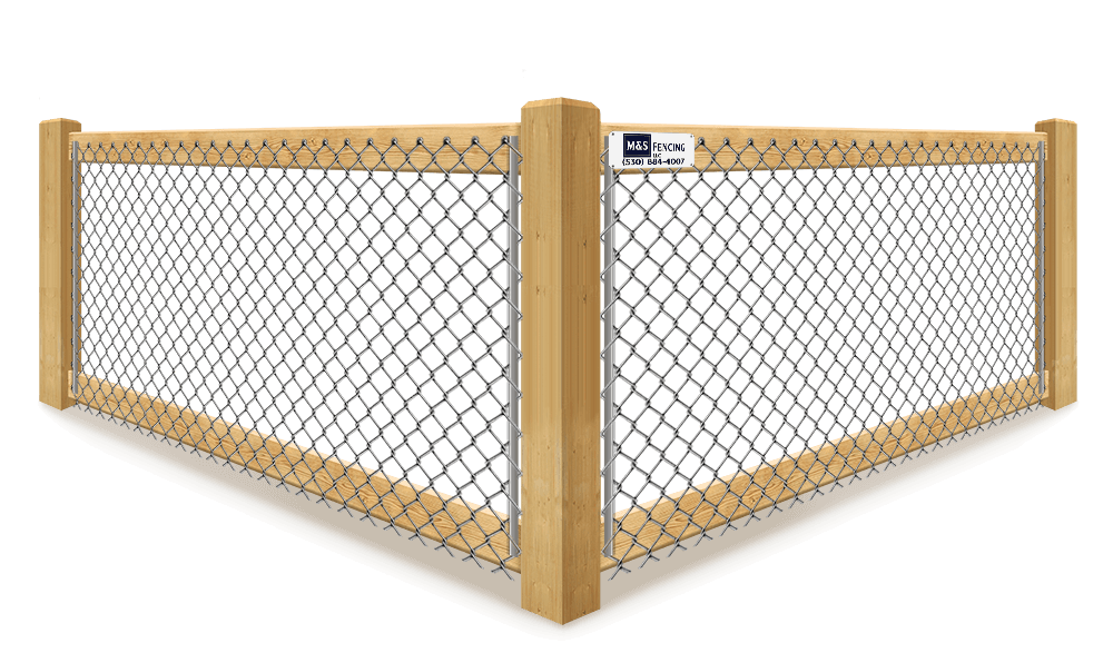 California Chain Link wood fence company in Yuba City