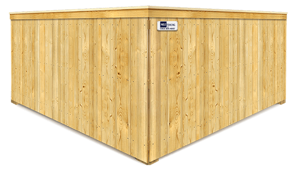 Cap & Trim wood fence company in Yuba City