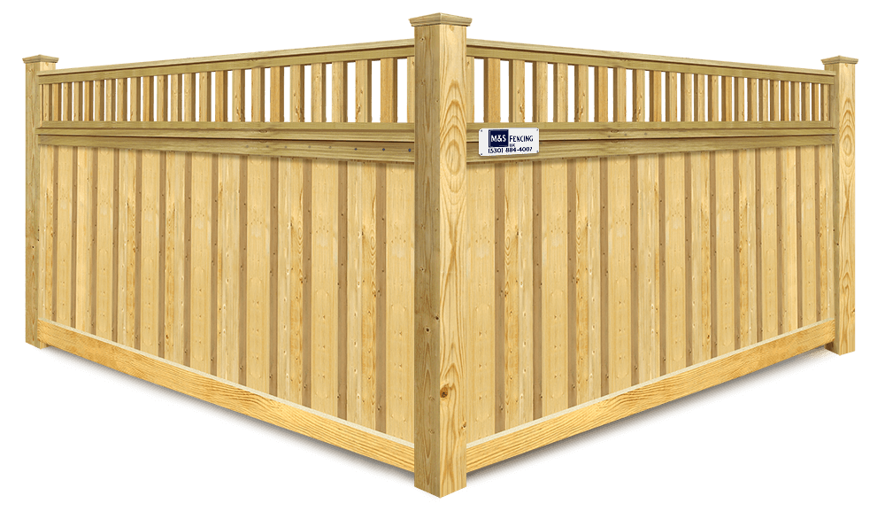 Spindle Top wood fence company in Yuba City