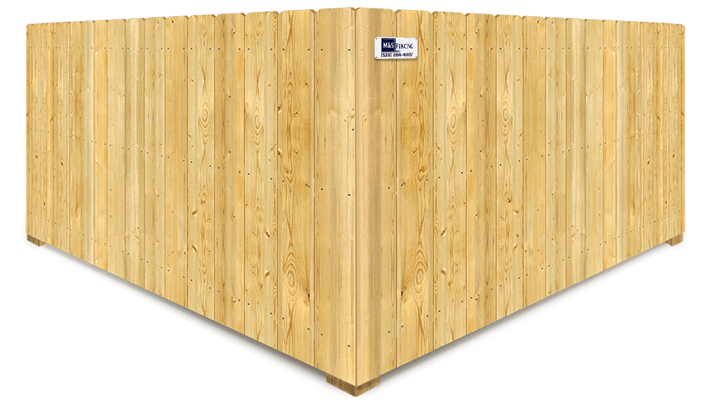 Stockade privacy wood fence company in Yuba City
