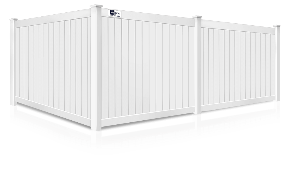 Residential Vinyl fence company in the Yuba City area.