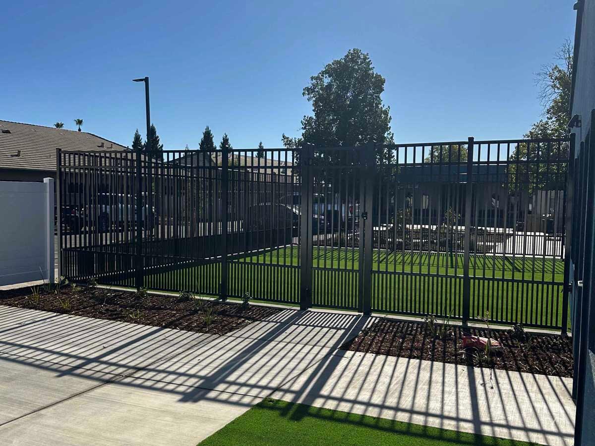 Aluminum fencing in Yuba City