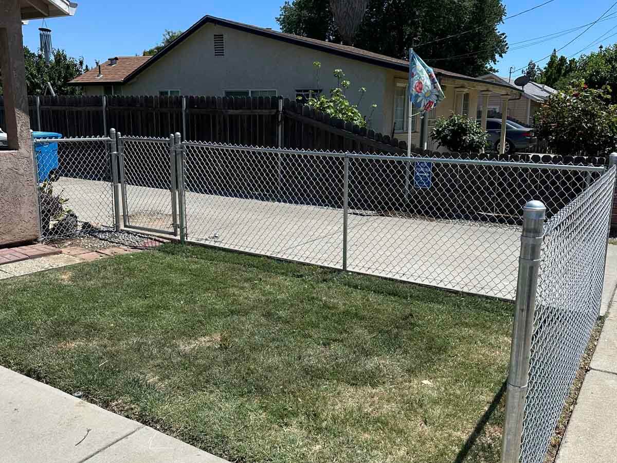 Chain Link fencing in Yuba City