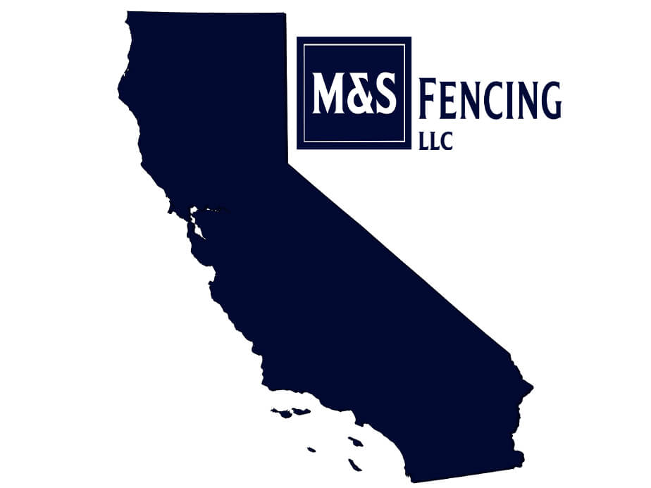 Fence company service area in Yuba City